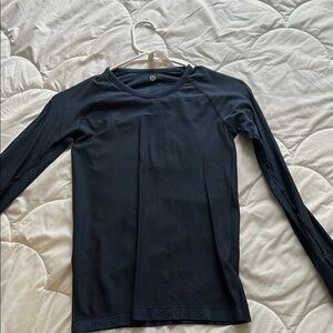 Lululemon Navy Blue Athletic Top
